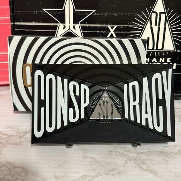 Jeffree Star X Shane Dawson Conspiracy palette & pink black pic face mirrors - Picture 9 of 12